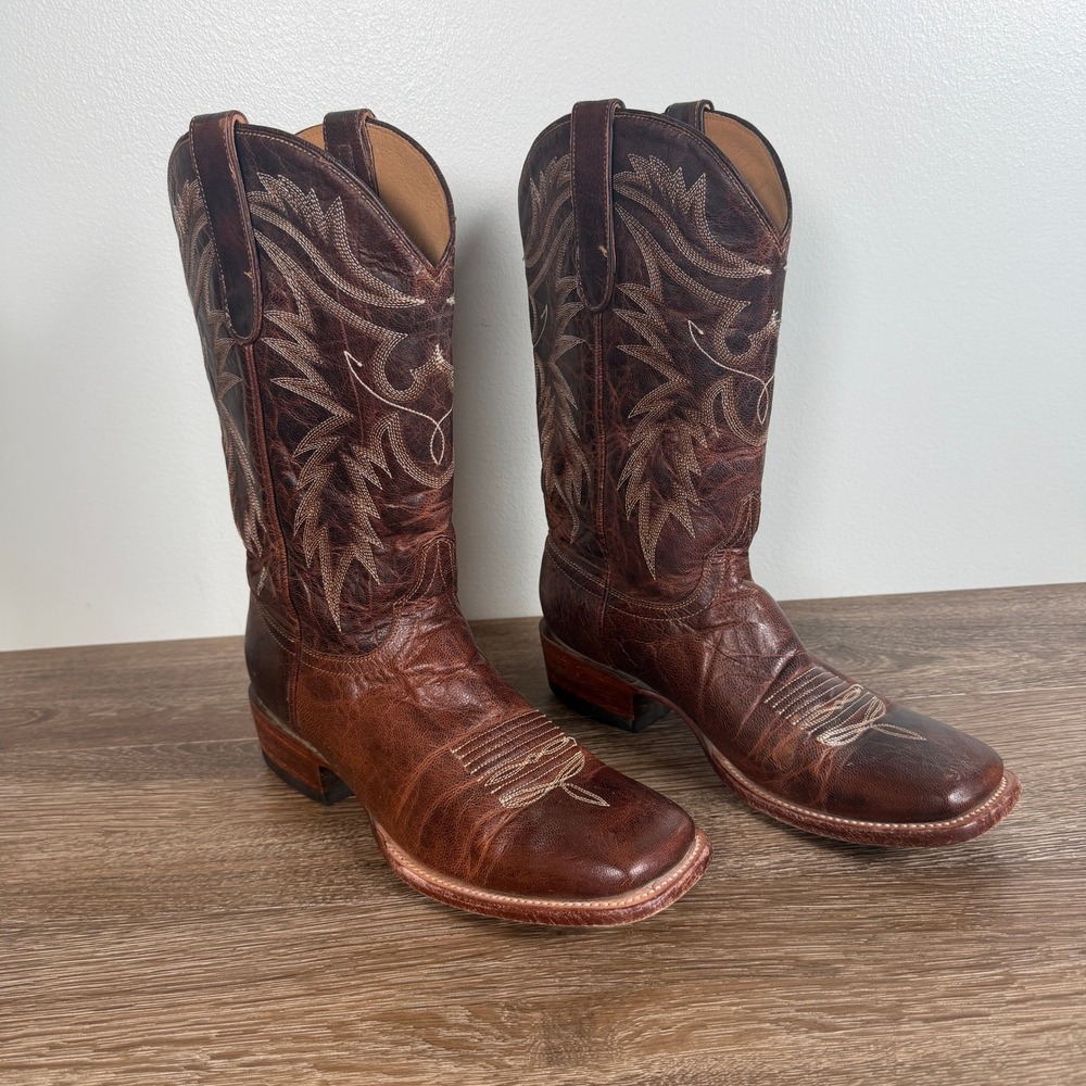 Idyllwind Miranda Lambert Western Boots Womens 10 B Leather Square Toe Brown